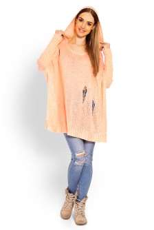 Ilgas megztinis model 114559 PeeKaBoo