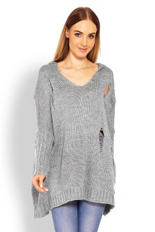 Ilgas megztinis model 114560 PeeKaBoo