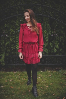 Kokteilinė suknelė model 127215 Jersa