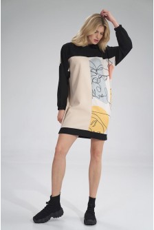 Dieninė suknelė model 154694 Figl