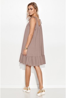 Dieninė suknelė model 164193 Makadamia