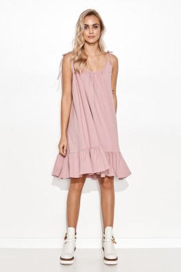 Dieninė suknelė model 164197 Makadamia