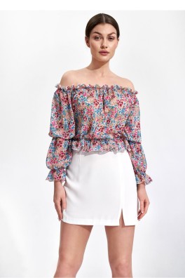 Trumpas sijonas model 167221 Figl