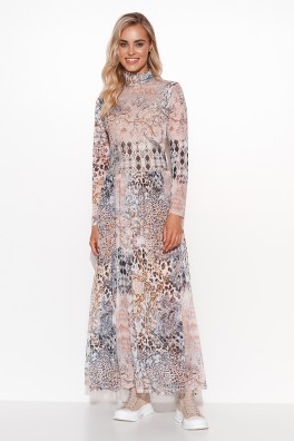 Dieninė suknelė model 170082 Makadamia