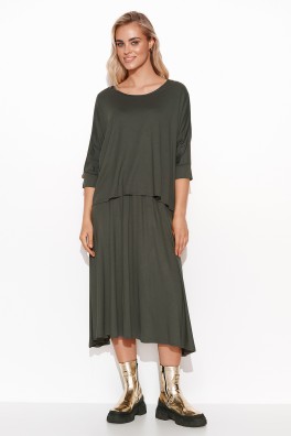 Dieninė suknelė model 170085 Makadamia