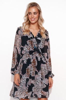 Dieninė suknelė model 170089 Makadamia