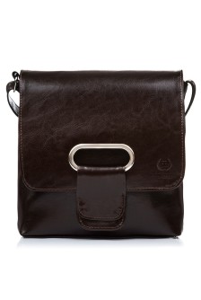 Natūralios odos krepšys model 173189 Galanter