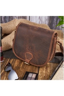 Natūralios odos krepšys model 173195 Galanter