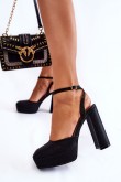 Sandalai su kulnu model 173741 Step in style