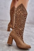 Atviro darbo batai model 175586 Step in style