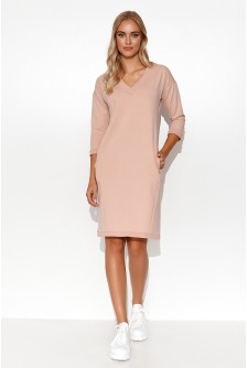 Dieninė suknelė model 176194 Makadamia