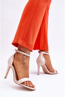 Sandalai su kulnu model 177463 Step in style