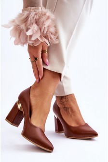 Batai blokiniu kulnu model 177683 Step in style