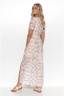 Dieninė suknelė model 177865 Makadamia