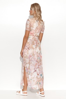 Dieninė suknelė model 177866 Makadamia