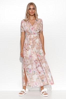 Dieninė suknelė model 177866 Makadamia