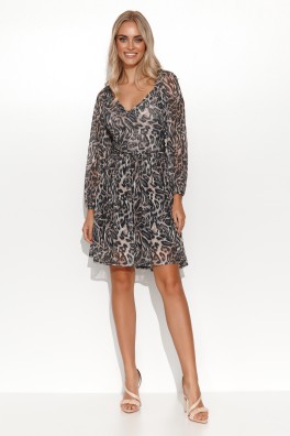 Dieninė suknelė model 177885 Makadamia