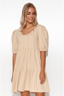 Dieninė suknelė model 179200 Makadamia