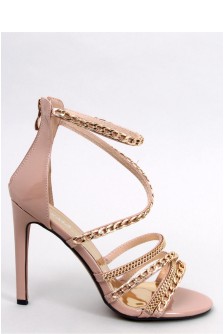 Sandalai su kulnu model 179891 Inello