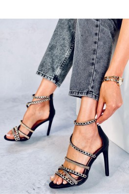 Sandalai su kulnu model 179892 Inello