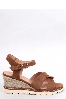 Sandalai su kulnu model 180598 Inello