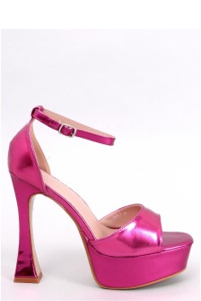 Sandalai su kulnu model 180737 Inello