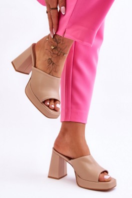 Šlepetės model 181070 Step in style