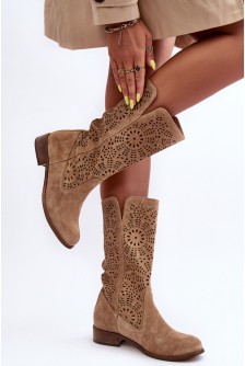 Atviro darbo batai model 184036 Step in style