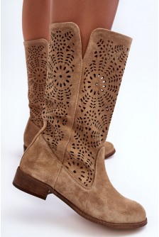 Atviro darbo batai model 184036 Step in style