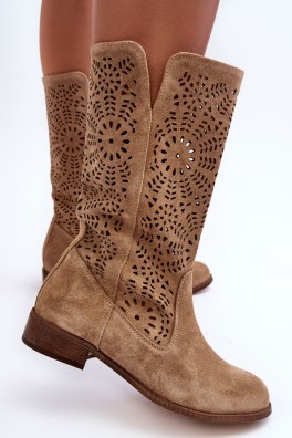 Atviro darbo batai model 184036 Step in style