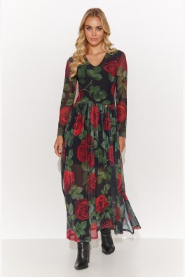 Dieninė suknelė model 184803 Makadamia