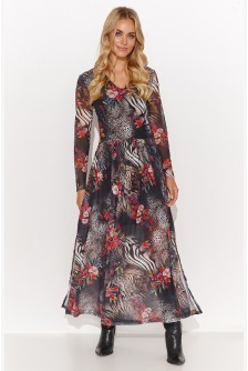 Dieninė suknelė model 184806 Makadamia