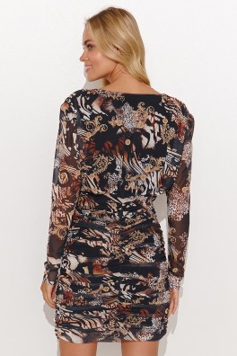 Dieninė suknelė model 184810 Makadamia