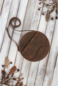 Natūralios odos krepšys model 191523 Galanter