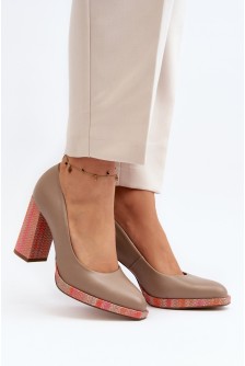 Batai blokiniu kulnu model 192298 Step in style