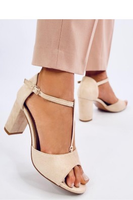 Sandalai su kulnu model 192792 Inello