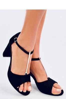 Sandalai su kulnu model 192793 Inello