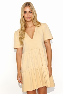 Dieninė suknelė model 192947 Makadamia