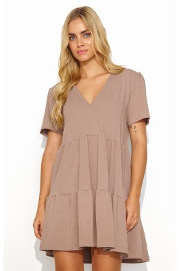 Dieninė suknelė model 192948 Makadamia