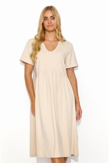 Dieninė suknelė model 193199 Makadamia