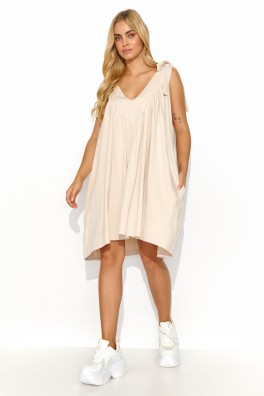 Dieninė suknelė model 194348 Makadamia