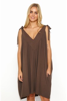 Dieninė suknelė model 194349 Makadamia