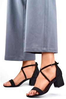 Sandalai su kulnu model 194869 PRIMO