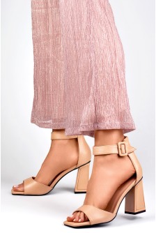 Sandalai su kulnu model 194882 PRIMO