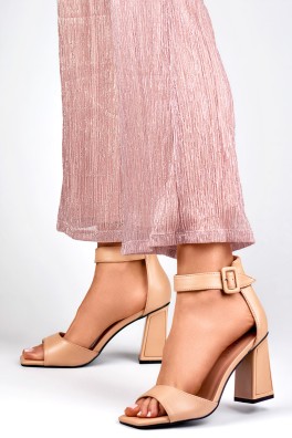 Sandalai su kulnu model 194882 PRIMO