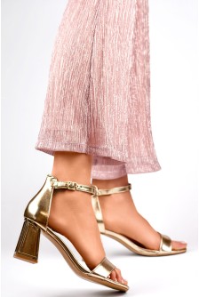 Sandalai su kulnu model 194911 PRIMO