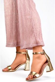 Sandalai su kulnu model 194911 PRIMO