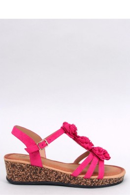 Sandalai su kulnu model 195142 Inello