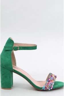 Sandalai su kulnu model 195644 Inello