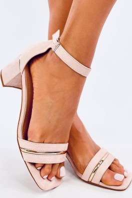 Sandalai su kulnu model 196019 Inello